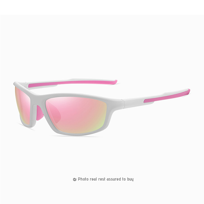 C3 White frame+pink lenses